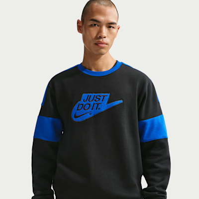 Nike Sportswear Club Men's Fleece Crew-Neck Sweatshirt. Nike.com